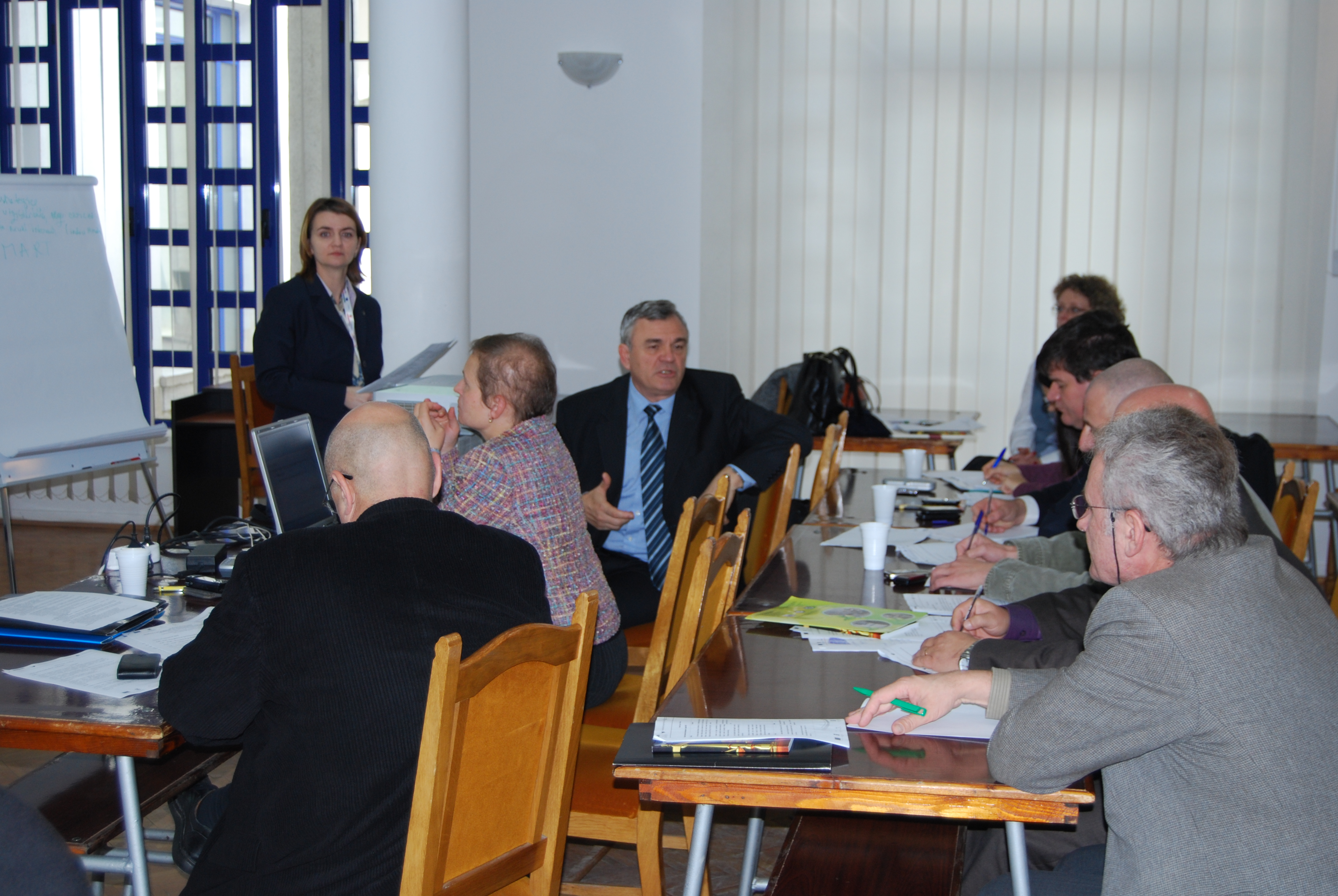 Sesiunea de formare a modulului Managementul cercetarii, Cluj-Napoca