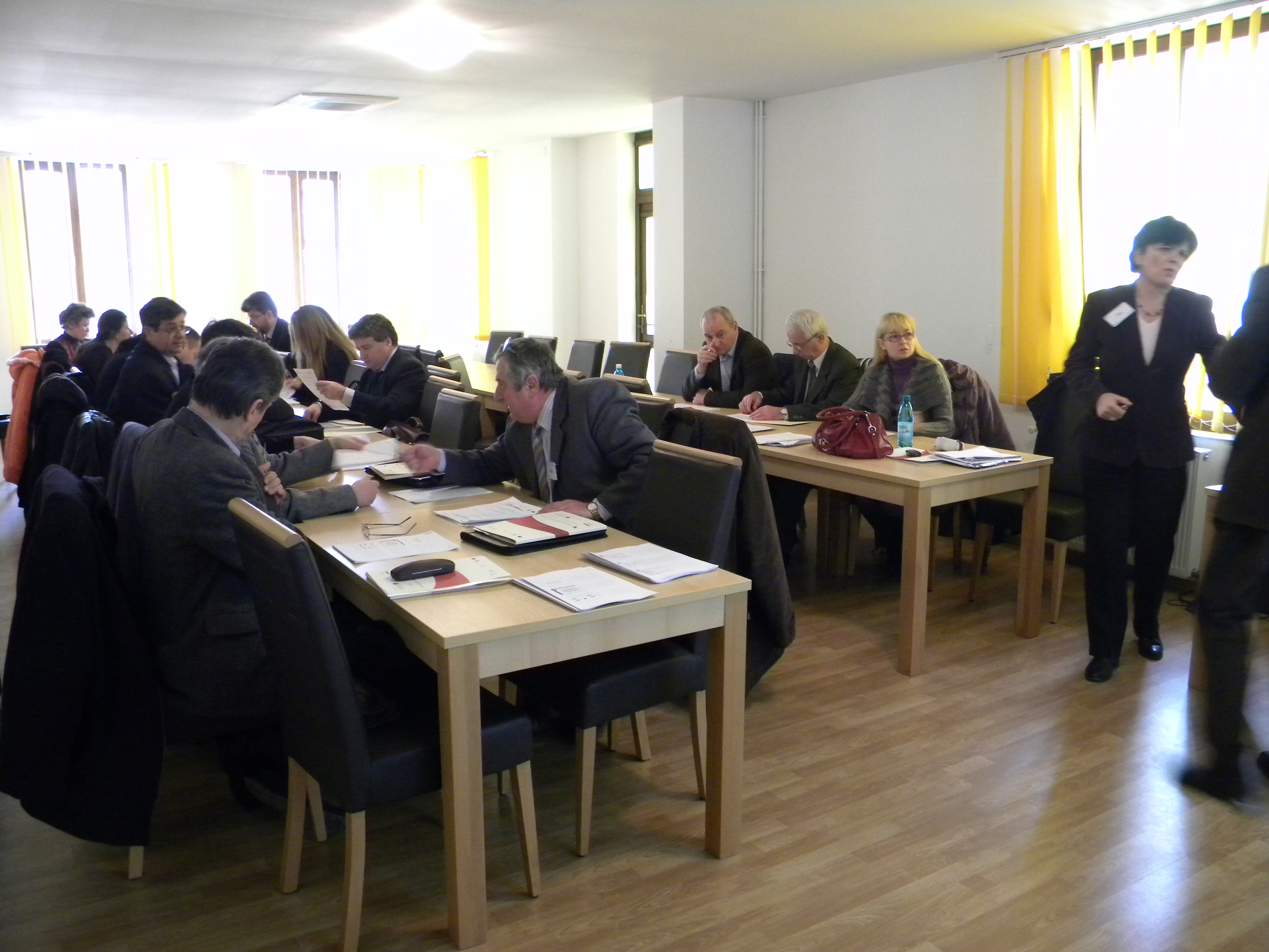 Sesiunea de formare a modulului Managementul calitatii in invatamantul superior, Sibiu