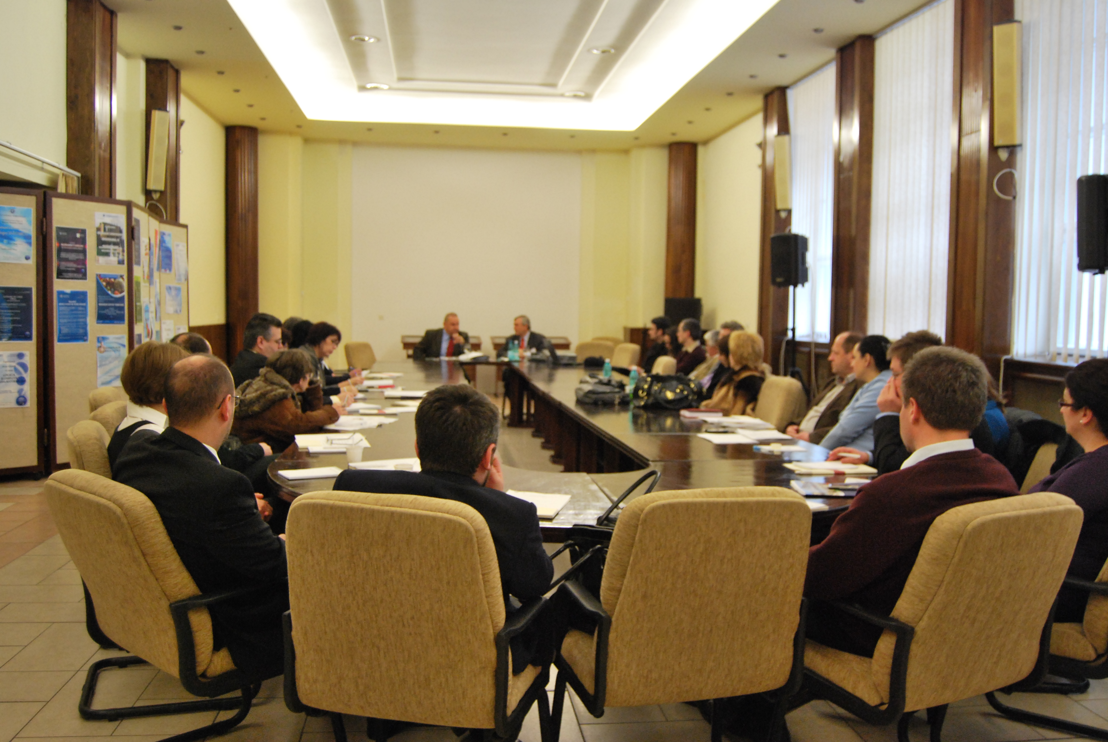 Sesiunea de formare a modulului Guvernanta universitara, Cluj - Napoca