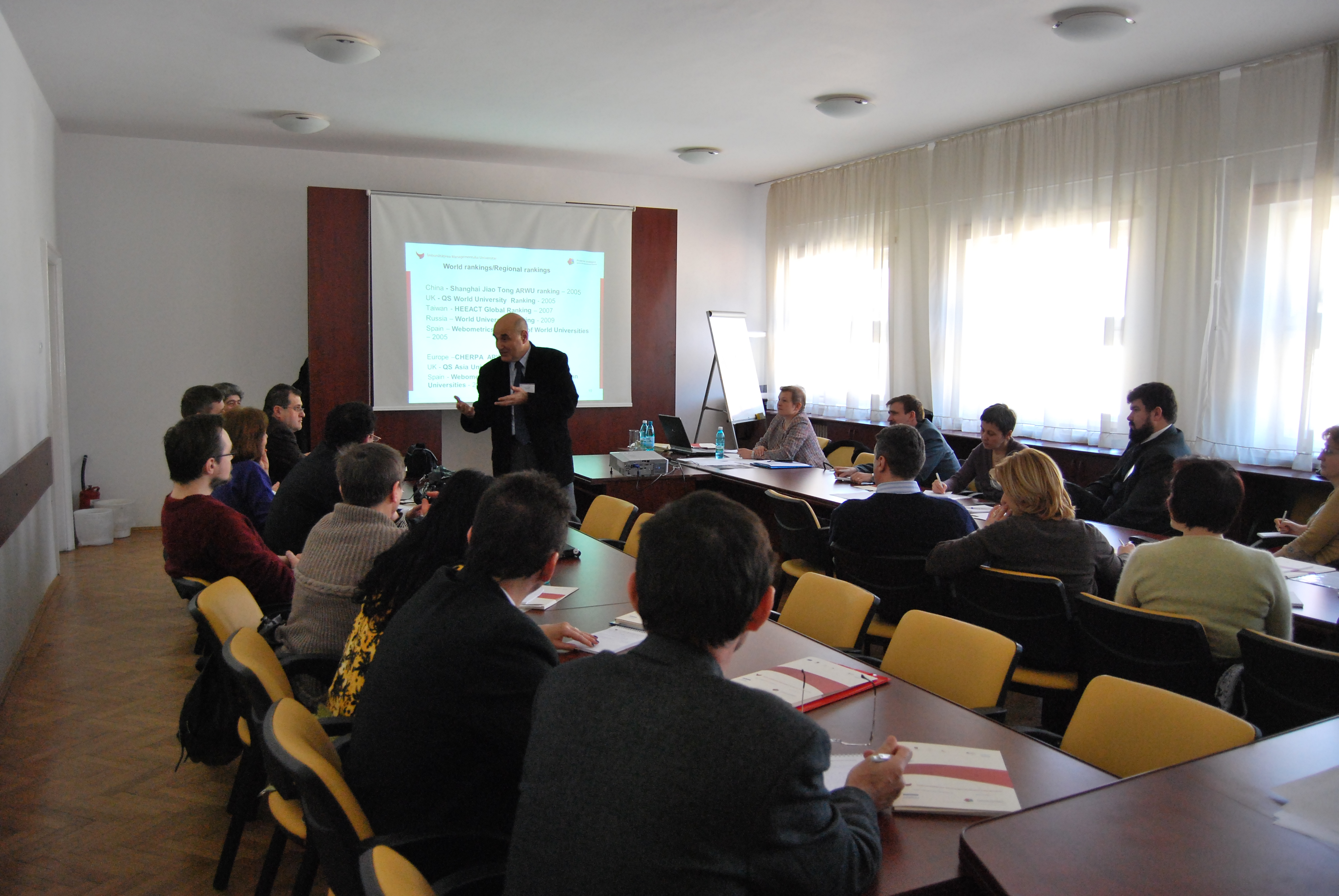Sesiunea de formare a modului Managementul cercetarii, Cluj-Napoca